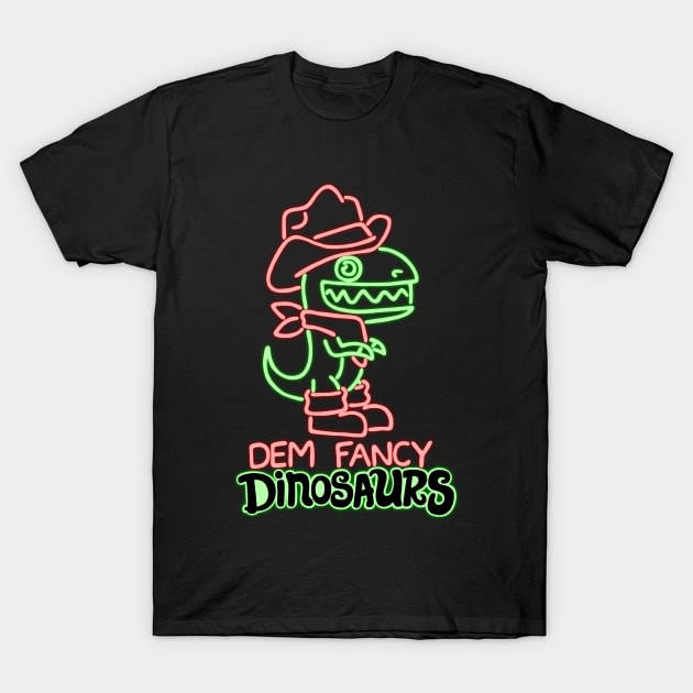 Big City Dinosaur T-Shirt by Dem Fancy Dinosaurs